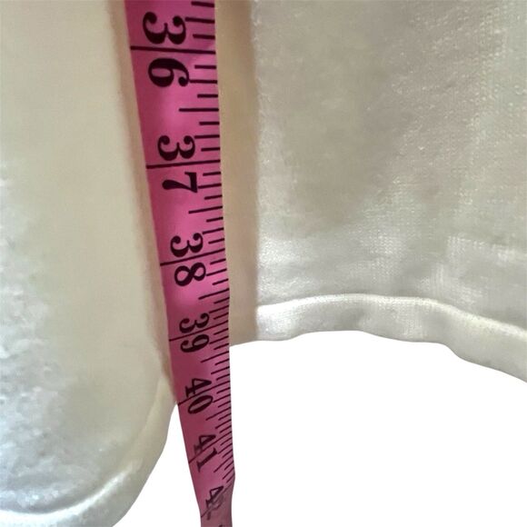 NWOT Jessica London Sweater Set, Ivory, Sequins, Cardigan and Top, Size 26 / 28 - Picture 5 of 11